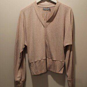 Dusty Pink 209wst38 V-Neck Sweater - Sz M
